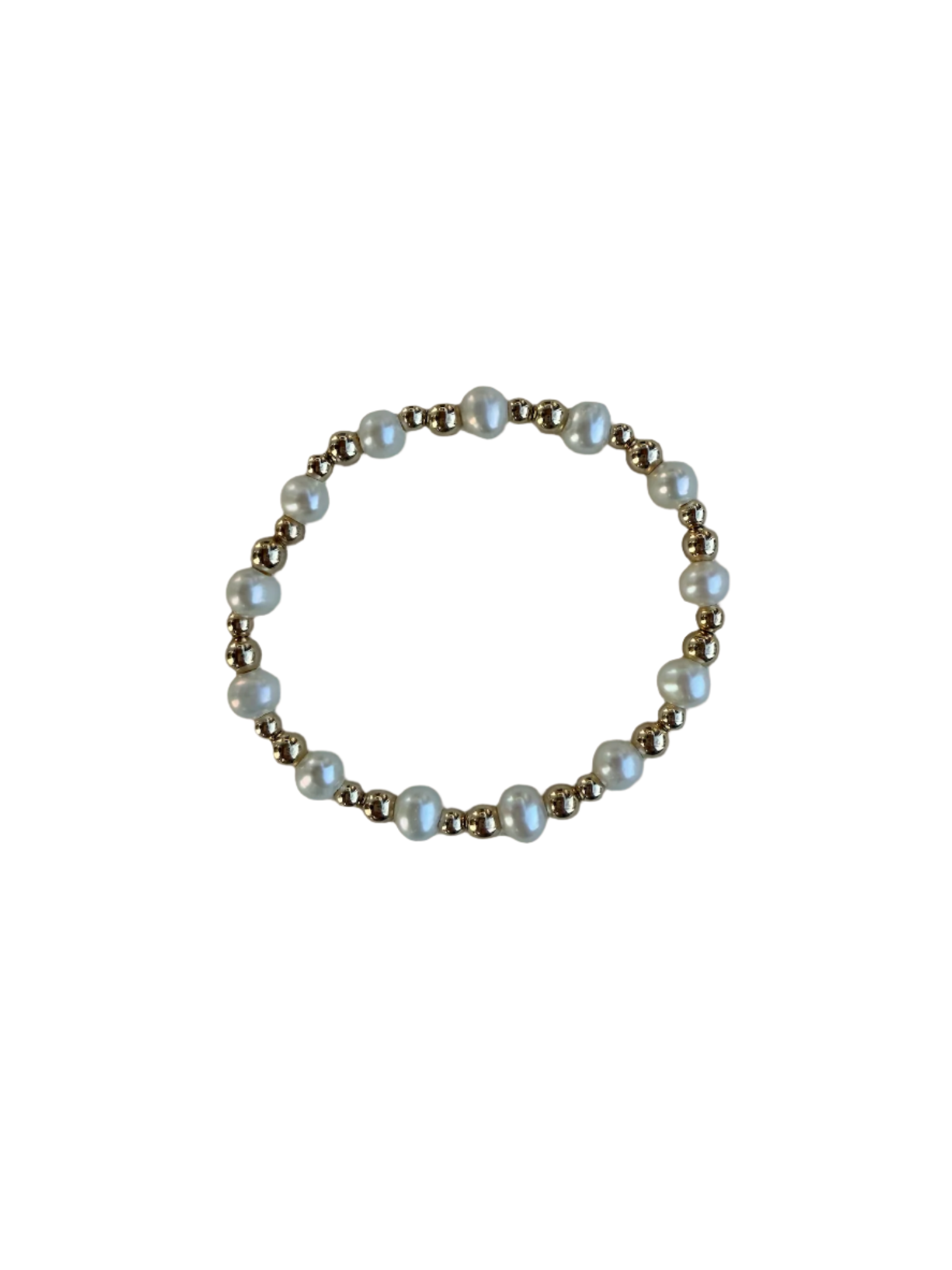 Gold & Pearl Bracelet