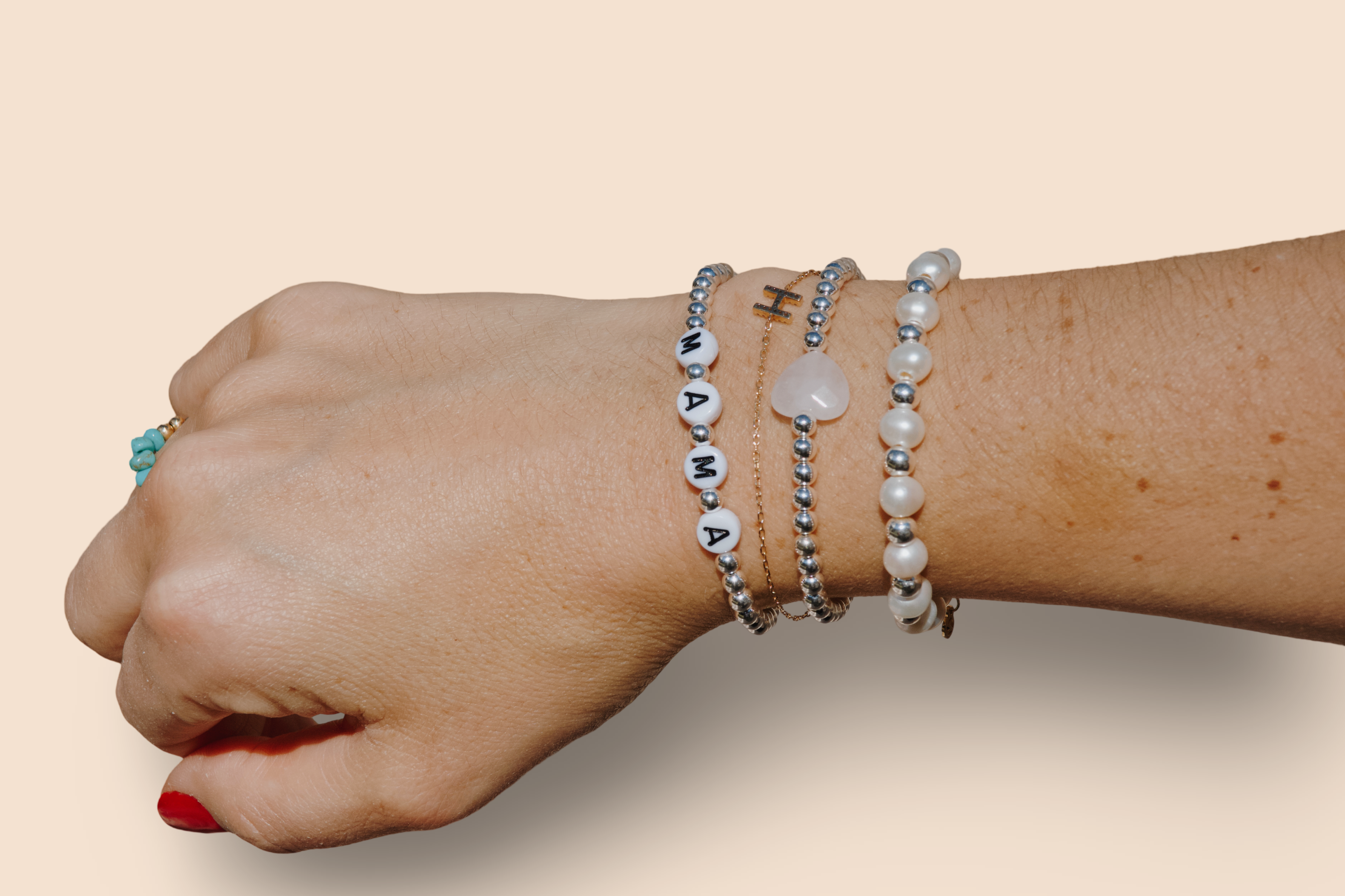 Alphabet Bracelet - Silver