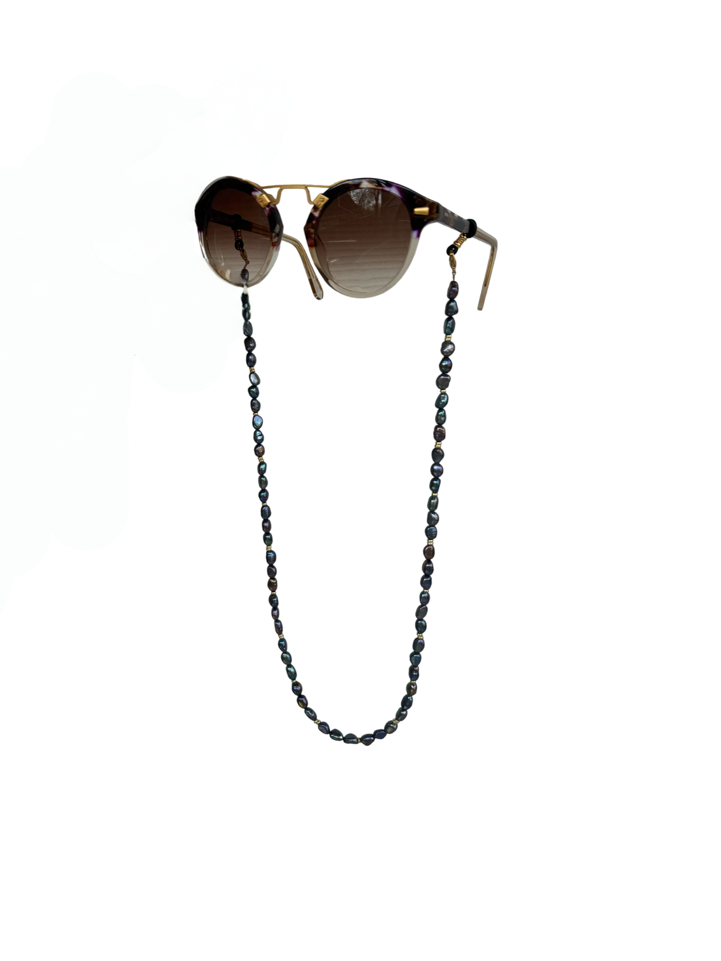 Black Pearl Sunglasses Chain