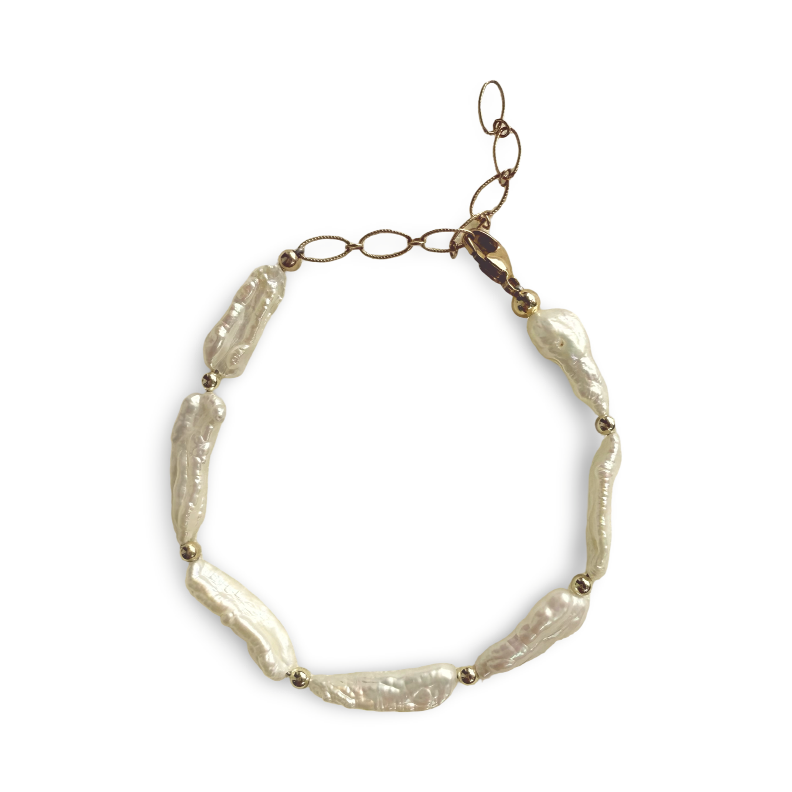 Biwa Pearl Bracelet